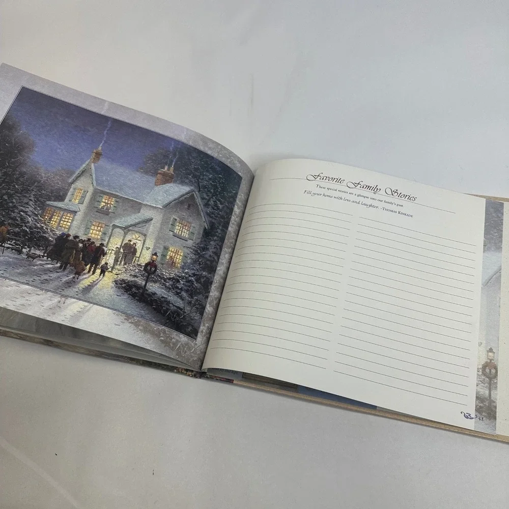 Thomas Kinkade‎ Then and Now Remembering the Generations Family History Journal